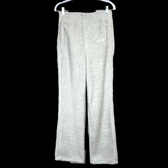 SKIMS Teddy Track Pants High Pile Fleece Bone - Picture 3 of 13